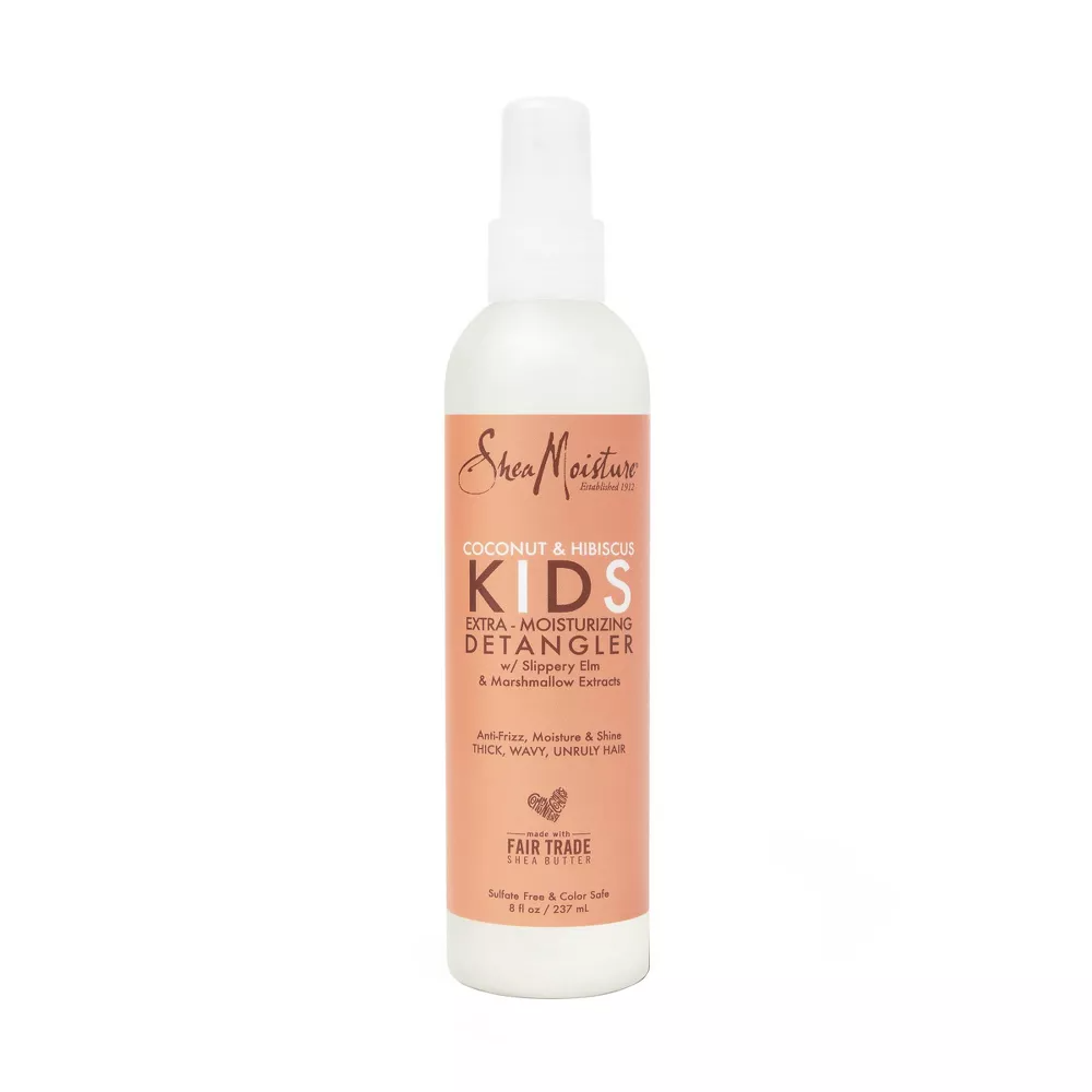 Shea Moisture Kids Hair Extra-Moisturizing Detangler, Coconut And Hibiscus, 8 Oz